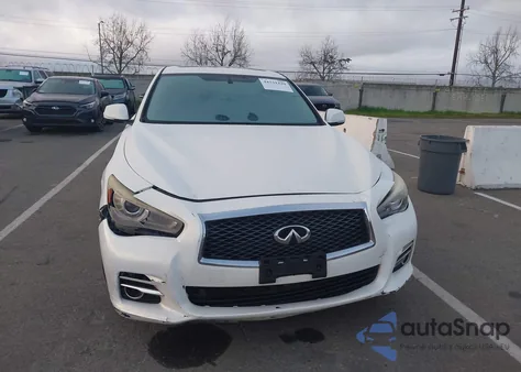 2015 Infiniti Q50 Premium from USA, damaged, VIN JN1BV7AP6FM344094